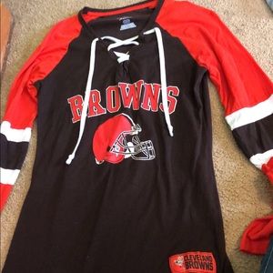 Cleveland Browns long sleeve shirt